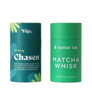 Boîte à thé en vrac biodégradable personnalisée à cylindre rond Emballage en tube de papier de qualité alimentaire étanche <span class=keywords><strong>pour</strong></span> thé vert thé noir - Product Image 4