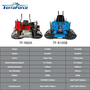 Machine à lisser le béton autotractée à essence pour la finition des dalles, fournie directement par l'usine, pour le lissage du ciment et le nivellement des routes - Product Image 5
