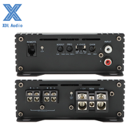 Amplificateur de puissance compact de classe D haut de gamme 500W * 2CH pour système audio de voiture égaliseurs de séparation à 2 canaux croisés largeur 103mm