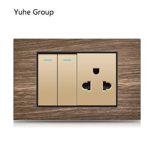 Enchufe Decorativo de Diseño Moderno con Panel Táctil, Duradero, 10A, 2/4 Tomas, Estándar Tailandés y Sudamericano - Product Image 6