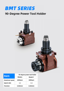 BMT Live Tool Holders for CNC Lathe Milling Turning Machine 0/90 Degree Turret Holder CNC Machine Accessories - Product Image 3