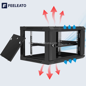 Compact 19inch Wall Mount Data Center <strong>Server</strong> <strong>Rack</strong> 4U-6U Mini Network Cabinet for Small Office <strong>Home</strong> Use - Product Image 3