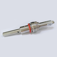Capteur de conductivité EC bipolaire K=0.01 0-20S/cm RS485 4-20mA OEM en acier inoxydable 316 pour eau pure RO