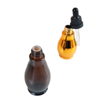 Ensembles de flacons et pots en verre de luxe personnalisés pour cosmétiques, 10ml, 20ml, 30ml, flacons compte-gouttes à pression, verre sérigraphié pour produits capillaires essentiels