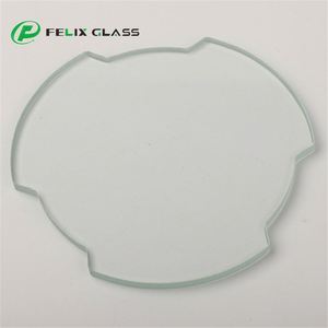 Lumière LED d'extérieur en verre trempé ultra-transparent irrégulier, avec design graphique personnalisé, instrument solide REACH pour la décoration de salon - Product Image 4
