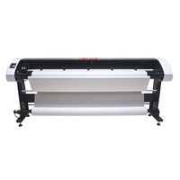 WECARE alta velocidad HP45 modelo G plotter de inyección de tinta para CAD Impresión de prendas Eco solvente impresora