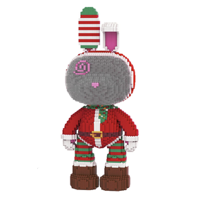 <span class=keywords><strong>Puzzle</strong></span> 3D Lapin de Noël <span class=keywords><strong>8000</strong></span> pièces Micro Mini Blocs de construction animaux en plastique Cadeaux éducatifs originaux pour enfants et adultes - Product Image 1