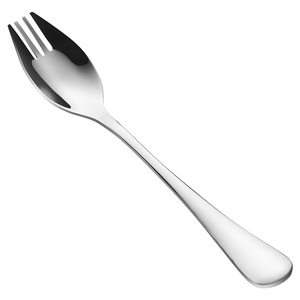 Fourchette-cuillère de luxe en acier inoxydable DFS1111, couverts multifonctions 2-en-1 pour spaghetti et pâtes - Product Image 2