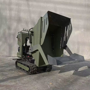Mini Dumper Cingolato con Sollevamento Idraulico a Prezzo Conveniente, Capacità di Carico 500KG, Carriola a Motore - Product Image 2