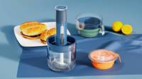 Mini robot culinaire automatique sans fil rechargeable, éplucheur d'ail portable, hachoir