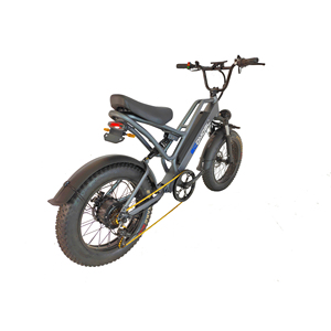 Bicicleta Eléctrica con Cuadro de Aleación de Aluminio, Neumáticos Anchos para Nieve de 20x4 y Batería de 48V 10Ah - Product Image 6