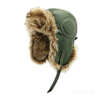 Chapeau d'hiver unisexe avec cache-oreilles, casquette de pilote en simili cuir avec doublure en fausse fourrure épaisse pour le ski, le cyclisme, chapeau chaud pour l'extérieur