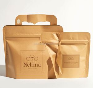 Bolsas de Embalaje para Granos de Café con Fondo Plano y Sellado de Ocho Lados, Personalizadas, de PET, a Prueba de Humedad, Impresas con Grabado, con Válvula, de 125G, 250G, 500G y 1Kg - Product Image 5