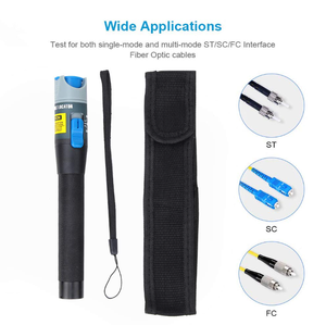 Localizador Visual de Falhas HONDAO |   Testador de Cabo de Fibra Óptica 650nm |   Luz Laser Vermelha Tipo Caneta 10km VFL Aplicação SC/FC/ST FTTH - Product Image 5