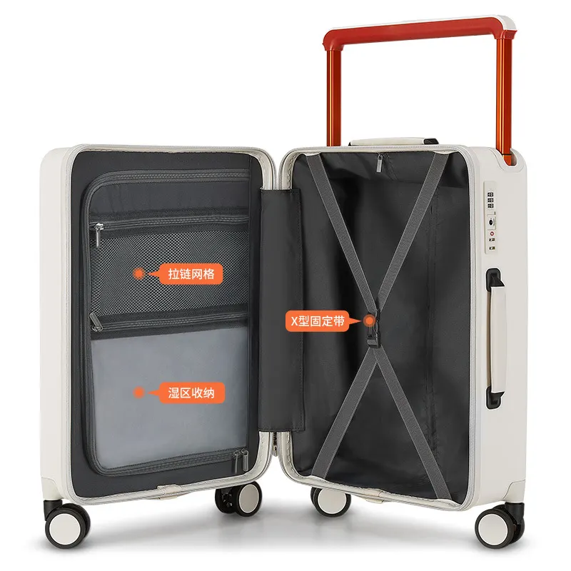 Luggage 20 inch boarding box female universal wheel 24 inch password wide trolley case large capacity travel box