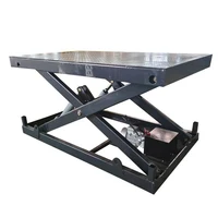 Plateforme élévatrice à ciseaux électrique hydraulique certifiée CE, silencieuse et peu encombrante, pour atelier de nettoyage intérieur