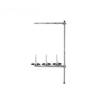 Support de bobines de fil en métal robuste et durable de haute qualité pour machine à coudre multi-aiguilles