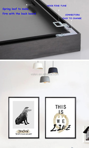 Khung Ảnh Nhôm Bạc Màu Vàng Đen Khung Kim Loại Tùy Chỉnh Đủ Cỡ A4 Khung Sử Dụng Chứng Nhận Treo Tường Trang Trí - Product Image 4