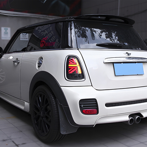 Montaje de lámparas de luz trasera de coche estilo bandera mejorada para <span class=keywords><strong>Mini</strong></span> R56 R57 R58 R59 2007-2010 accesorios de lámpara trasera de animación de inicio LED - Product Image 2