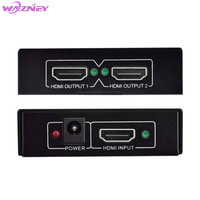 4K 2 / 4 Port HDMI dağıtıcı 1X4 1X2 HDMI 1 4 2 Out HDMI Video Hub tekrarlayıcı amplifikatör PS5 PS4 için Laptop monitörü PC TV kutusu