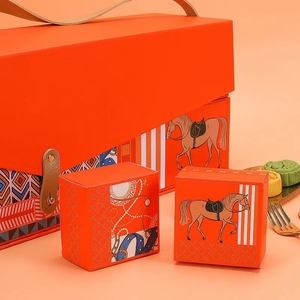Coffret <span class=keywords><strong>cadeau</strong></span> multifonctionnel en papier pour bouteilles <span class=keywords><strong>de</strong></span> <span class=keywords><strong>vin</strong></span> en cuir multicouche rigide <span class=keywords><strong>Emballage</strong></span> pour <span class=keywords><strong>vin</strong></span> et champagne - Product Image 5