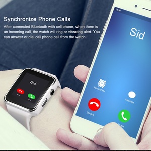 Factory <strong>Cheap</strong> Price X6 <strong>Smart</strong> <strong>Watch</strong> with Camera Touch Screen Support SIM TF Card BT Call Sim Card Smartwatch - Product Image 2