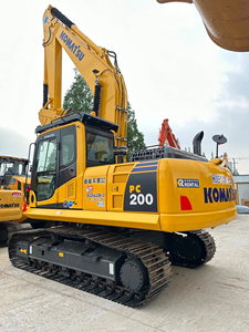 รถขุดตีนตะขาบมือสอง โคมัตสึ PC200 20 ตัน พร้อมปั๊มไฮดรอลิกทรงพลัง ใช้งานน้อย เหมาะสำหรับงานเกษตร - Product Image 3