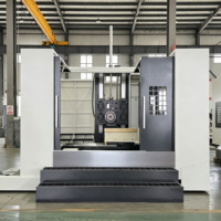 Centre d'usinage horizontal CNC HMC1000S haute performance |   Moteur de tourelle GSK Control 8000 tr/min BT50 42T ATC RHY de haute précision pour grandes pièces