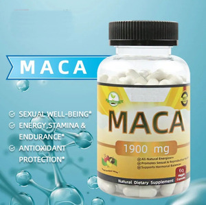 <span class=keywords><strong>100</strong></span>% Capsules naturelles de qualité supérieure Maca Energy Boost Hormonal Balance Suppléments Produits de beauté toniques pour adultes 60 Capsules - Product Image 4