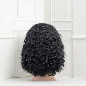 Prix d'usine 10 pouces vague d'eau Bob perruque 13x4 perruque de dentelle frontale avec Bang indien Remy <span class=keywords><strong>cheveux</strong></span> humains Type de <span class=keywords><strong>cheveux</strong></span> brésiliens - Product Image 4