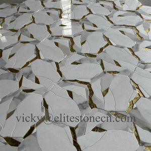 Mosaico para Paredes de Cocina y Baño, Baldosas de Mármol para Piso de Baño - Product Image 6