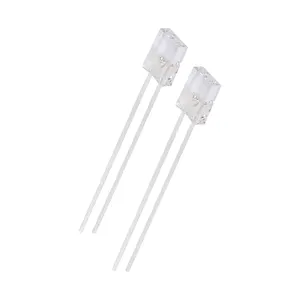 Square (Rectangle) Led diode Dip Led 234 255 257 color diffused green led diode