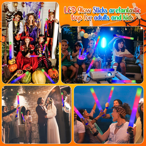 Hot Sales Factory Price Custom Wholesale Party Supplies Multi-Color Flashing Foam <b>LED</b> <b>Light</b> up Foam <b>Sticks</b> <b>Led</b> Foam Glow <b>Stick</b> - Product Image 4