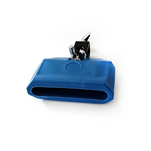 Instrumento de Percusión Orff al por Mayor, Campana de Vaca Cuadrada de Plástico ABS Azul, Bloques de Ritmo Educativos, Claquetas Cuadradas para Niños - Product Image 5