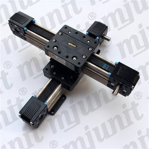 Mjunit <span class=keywords><strong>module</strong></span> de disque oscillant rail de guidage linéaire table coulissante servo moteur pas à pas entraînement électrique xy axe déplacement croix - Product Image 1