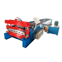 Machine de profilage à froid monocouche inclinée de 1200 mm pour toitures, très demandée et à prix compétitif, fabriquée à Hebei, Chine