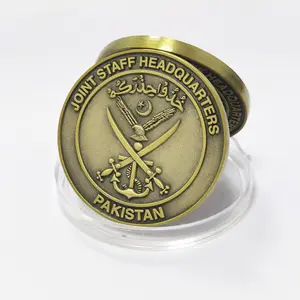 Nhà Máy Giá Bán Buôn Tùy Chỉnh Cũ Kim Loại Giá Rẻ Kỷ Niệm Challenge Coin, Coin Thu Nguồn Cung Cấp