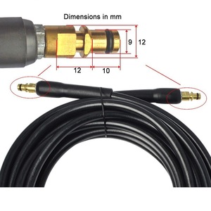 Extension de tuyau pour nettoyeur haute pression <span class=keywords><strong>Karcher</strong></span> K2 K3 K4 K5 K6 K7 – Outil essentiel pour le nettoyage automobile - Product Image 3