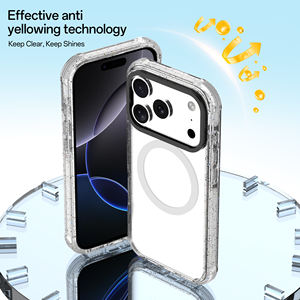 Soonleader ECO Phone 17 Couverture En Gros Personnalisé Magnétique Clair Mobile Phone Case pour <span class=keywords><strong>Iphone</strong></span> 17 16 15 <span class=keywords><strong>14</strong></span> Pro Max - Product Image 6