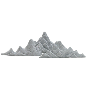 Creatief Micro Landschap Sneeuwberg Ornament Simulatie Groene Zandsteen Kunstmatige Heuvel <span class=keywords><strong>Aquarium</strong></span> Terrarium <span class=keywords><strong>DIY</strong></span> Landschap Decor - Product Image 5