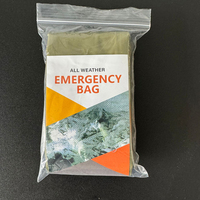 Sac de couchage d'urgence pour l'extérieur, pour le camping, la randonnée, l'escalade, résistant à l'humidité, anti-gel, portable et facile à ranger