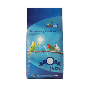 Nourriture pour perroquets et oiseaux exotiques Faunamix 25 kg Nutrition complète pour oiseaux - Product Image 1