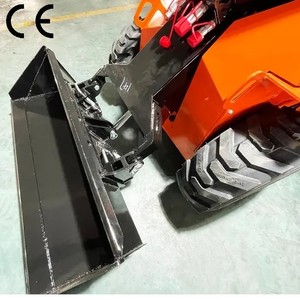 High Quality Mini <b>Sliding</b> Loaders Front End Loader Crawler Skid Steer Tractor Hydraulic <b>Small</b> Skid Steer Loaders for Sale - Product Image 6