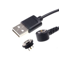 Garantía de calidad Conector magnético redondo de 8,5mm de diámetro Conector magnético Pogo Pin Cable USB de acoplamiento para dispositivos portátiles
