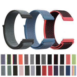 Bracelet boucle en nylon 22mm 20mm pour Samsung Galaxy Watch 46mm 42mm pour Samsung Gear S3 Classic Frontier Gear S2 <span class=keywords><strong>Huami</strong></span> <span class=keywords><strong>Amazfit</strong></span> - Product Image 2