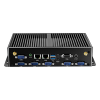 Ordinateur industriel In-tel I7 5500U 6 RS232 6 USB avec Wifi Windows 10 Linux Mini-ordinateur