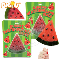 Vente directe d'usine de bonbons, gommes géantes de haute qualité en forme de pastèque américaine, saveur fruitée, emballage en vrac pour la vente en gros