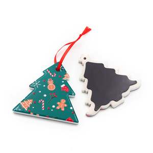 Promotional New Arrival Reasonable Price Ceramic Bar Magnet <b>Plate</b> Fridge Magnets - Product Image 3