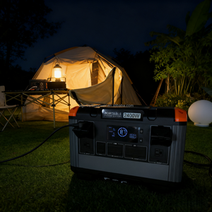 Estación de energía para autocaravanas de 2400W y 2000Wh para uso en autocaravanas y viajes por carretera - Product Image 4