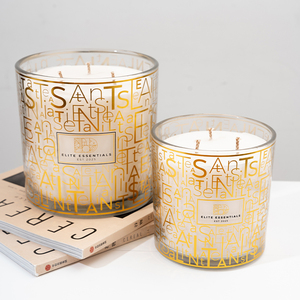 AIKUN Bougies parfumées en verre personnalisées avec étiquette privée pour hôtel, spa, studio de yoga, salon - Product Image 4
